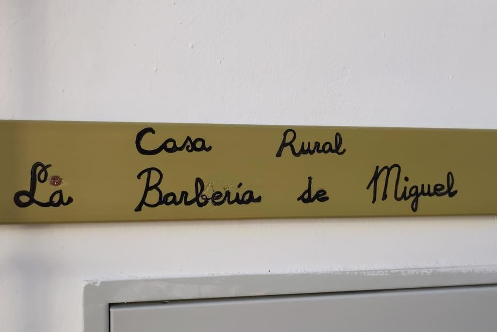 Вилла La Barberia De Miguel Эль-Чорро Экстерьер фото